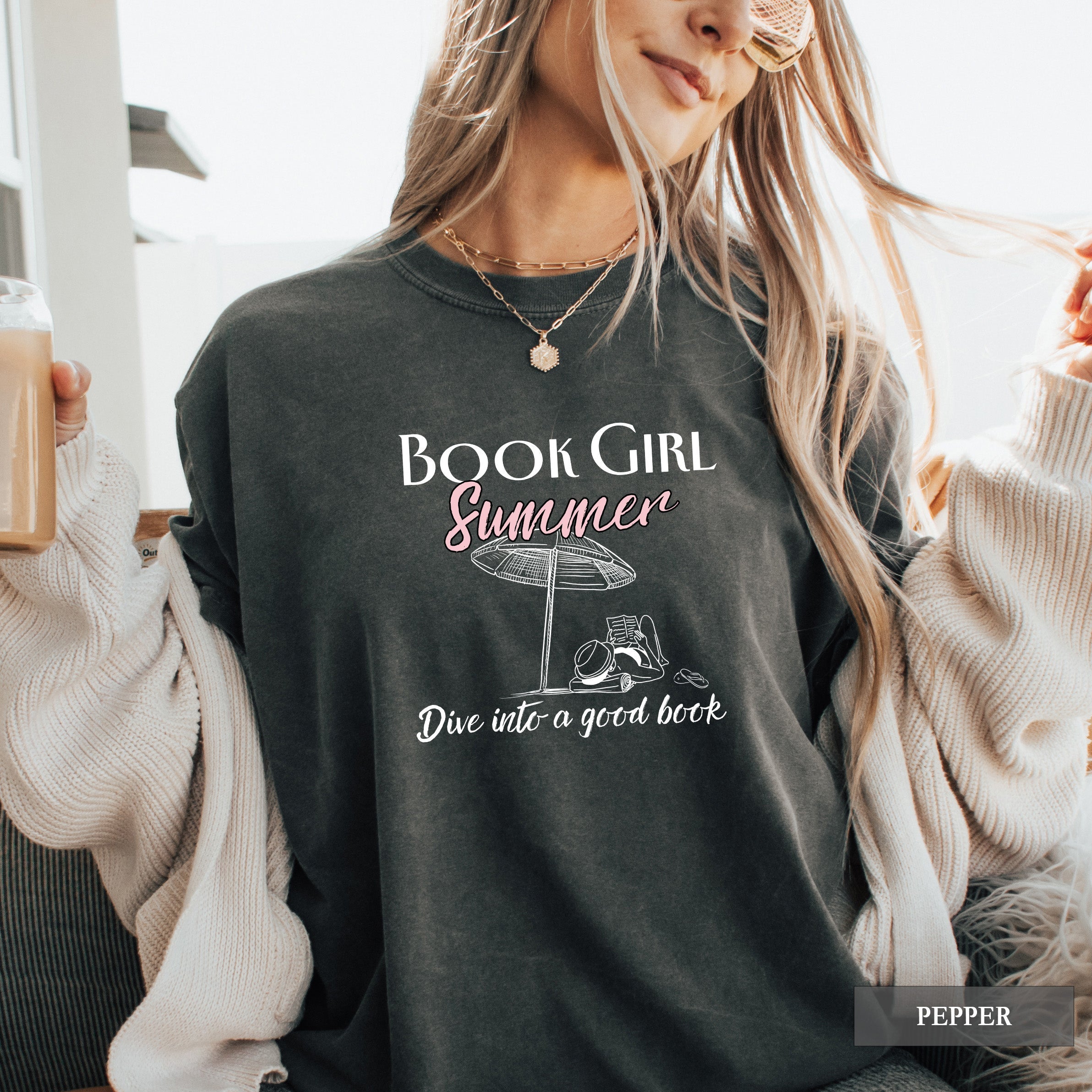 Book Girl Summer Comfort Colors® Shirt