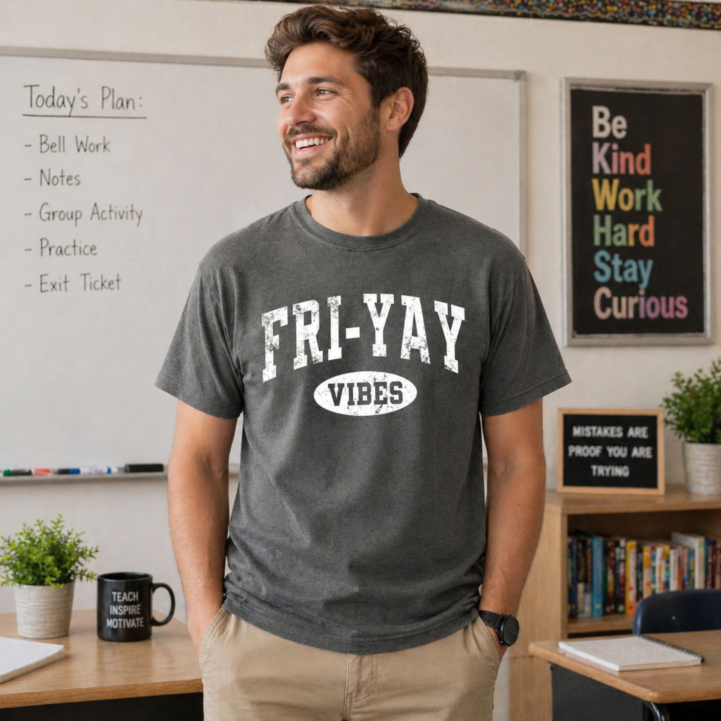 Fri-Yay Vibes Friday Comfort Colors® Shirt